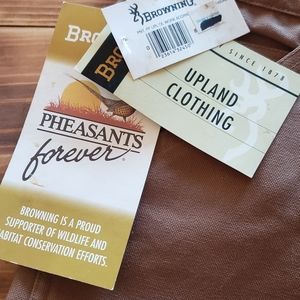 Browning Upland game brush pants. Brand new never worn.